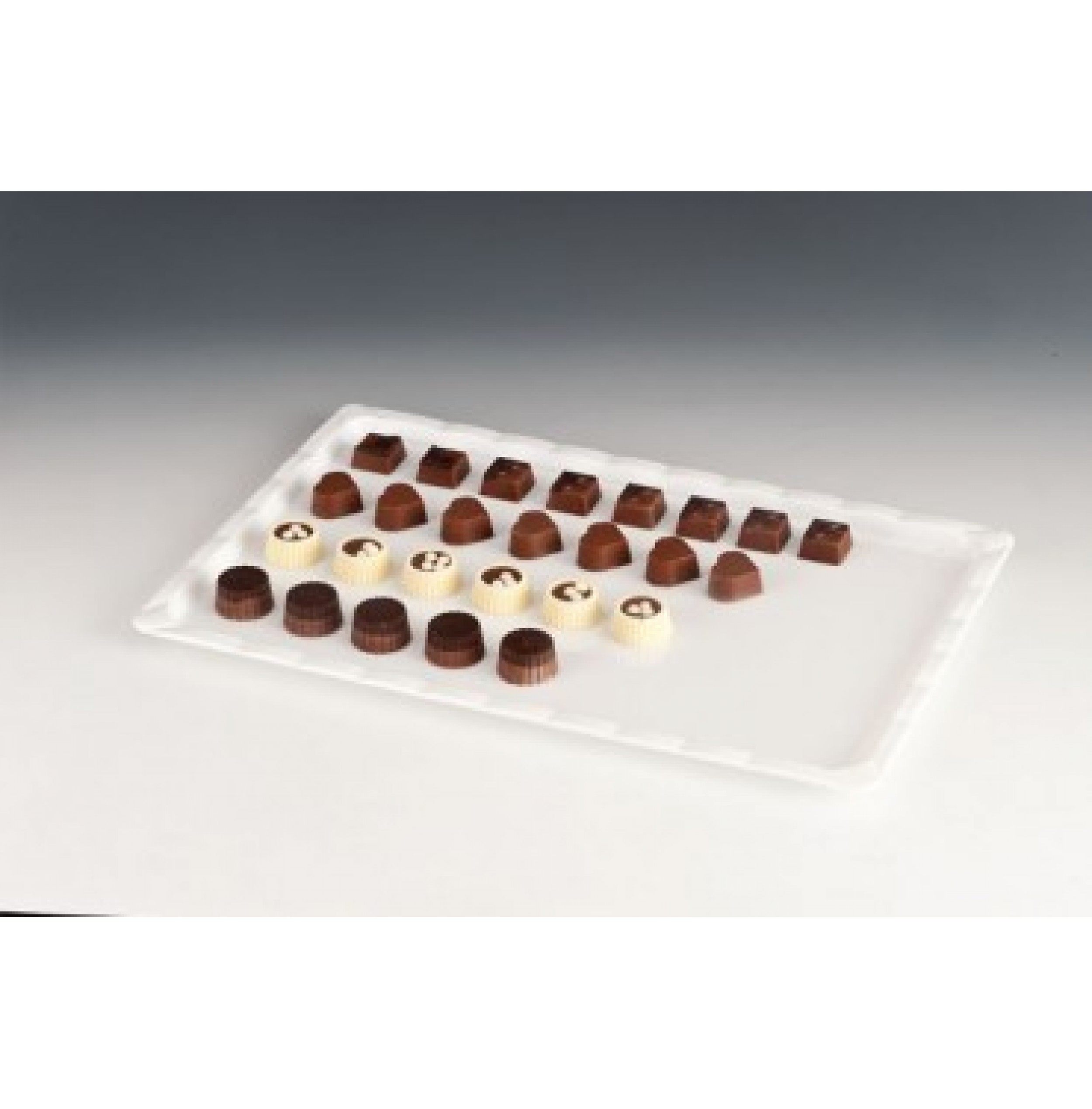 POLYCARBONAT ÇİKOLATA TEŞHİR 25 X 40 Cm